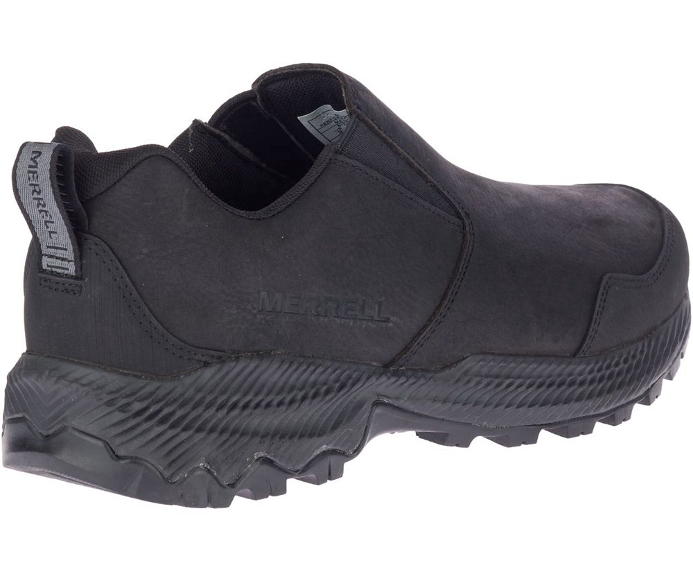 Merrell Slip Ons Męskie Czarne - Forestbound Moc - 320197-RBP